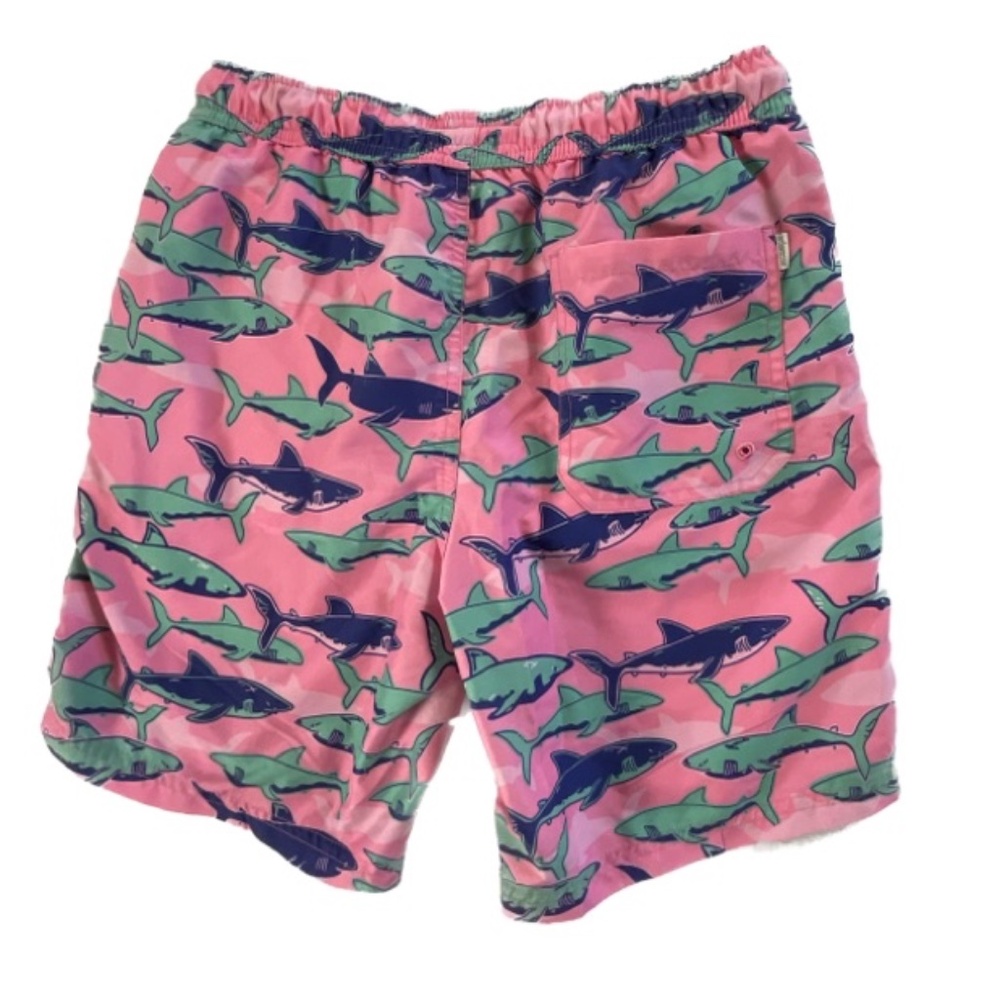 Maamgic Boys Pink Shark Swimming Trunks Size 14-16 - Picture 8 of 10